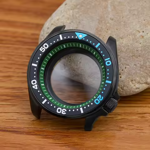 NH35 Case SKX007 Case Seiko Mod Parts Fit NH35 NH36 Japan Movement Transparent Back Cover Men Sapphi