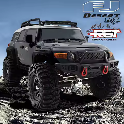 RGT Rc Rock Crawler 1/10 Scale Fj Cruiser Ex86120 4wd Electric Off Road Climbing Vehicle For Rock Ra