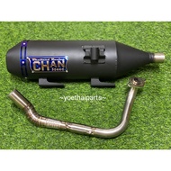 Honda Vario 150 Racing Exhaust Chan Speed Cutting Standard / Chan Speed Racing Ekzos Honda Vario 150