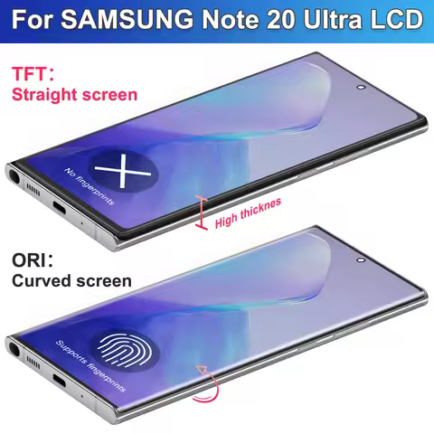 TFT for Samsung Galaxy Note20 Ultra N985F Lcd Display Touch Screen Assembly for Samsung Galaxy Note 