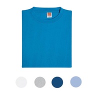 🇲🇾OREN SPORT PLAIN T-SHIRT ~ T-Shirt Kosong CT51 ~ Round Neck 100% Cotton