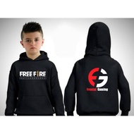 FREE FIRE GAME KIDS HOODIE frontal gaming