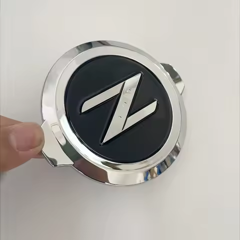 For 350Z 370Z Z33 Fairlady Nismo Z Logo Rear Boot Trunk Emblem Badge Car Sticker Decals Chrome Black