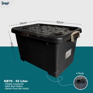 CONTAINER BOX SHINPO CB 52 LITER MURAH / KOTAK TEMPAT PENYIMPANAN SERBAGUNA PLASTIK EZY