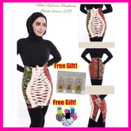 Bengkung Zip Express Batik + FREE brown soap plantedera + baby stove)