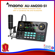 Maono AU-AM200-S1 All-In-One Podcast Production Studio ชุดสำหรับ Podcast Production แบบครบเซ็ท รับปร