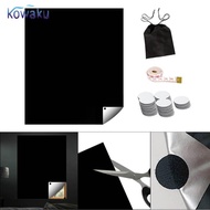 kowaku Blackout Roller Blind, Blackout Roller Blind, Portable Blackout Curtain for Office, Living Ro