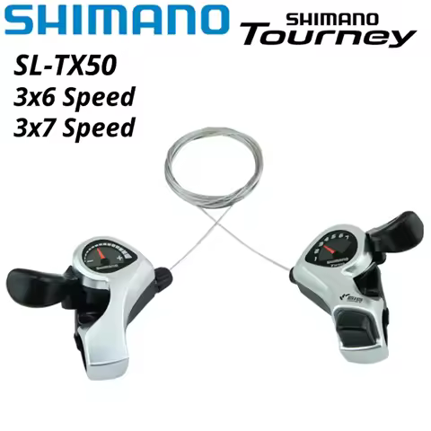 Shimano TX50 Tourney SIS SL-TX50 Bicycle Shift Lever 3*6s 3*7s 3v Left 6v Right 7v 18 21 Speed pair