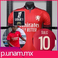 2026-27 Player Jersey Lyon Home Jersey Football Shirt Customization Name Number-&&-&-*-&---