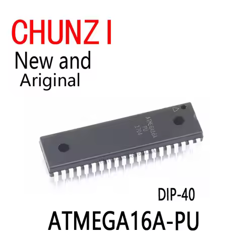 1pcs New and Original IC ATMEGA16A ATMEGA16 16A-PU DIP-40 ATMEGA16A-PU