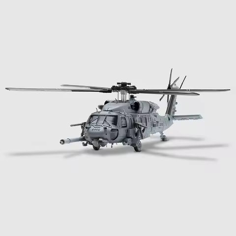 1:100 Scale Diecast Alloy HH-60G 6466 Pave Hawk Helicopter Model Classics Nostalgia Toys Gift Souven