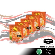 5pcs HiLo Thai Tea Drink Powder Drink Thailand Milk Tea Halal - 5pcs x 15gr