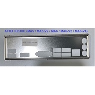 FE block main AFOX IH310C (MA5/ MA5-V2/ MA5-V4/ MA6/ MA6-V2/ MA6-V4) (Mainboard IO Shield: 936)