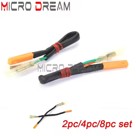 OEM Direct Fit 2 Pin Plug Marker Wire Adapter Plug Connector For HONDA CBR600RR CBR1000RR CBR 125 R 