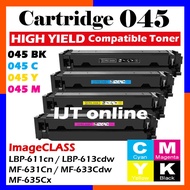 BCMY Compatible Canon CRG Cartridge 045 CRG045 MF 631cn 633cdw 635cx MF631cn MF635cx MF633cdw LBP 61
