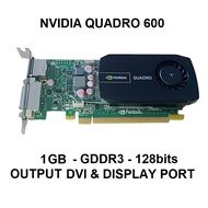 Card màn hình Nvidia Quadro 600 K420 K600 K620 K1200 hàng chính hãng bảo hành 6 tháng