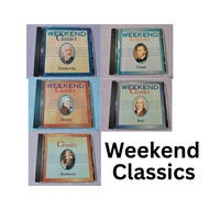 Weekend Classics Bach Beethoven Chopin Mozart Tchaikovsky CD (unsealed)