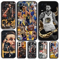 Curry NBA [7] for Realme Narzo 70X N65 GT neo 3T P1 TPU Black Silicone Phone Case
