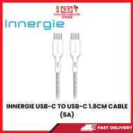 INNERGIE USB-C TO USB-C 1.8CM CABLE (5A)