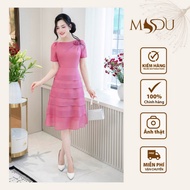 Lady Dress MDU4162 Soft Korean Silk Material from MDU K32-D2-4