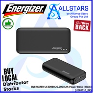 (ALLSTARS : We Are Back) ENERGIZER UE20010 20,000mAh Power Bank (Black) (UE20010-BK) (Warranty 1year with Digital HUB)