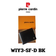 Pierre Cardin (ปีแอร์ การ์แดง) กระเป๋าธนบัตร กระเป๋าสตางค์เล็ก  กระเป๋าสตางค์ผู้ชาย กระเป๋าหนัง กระเป๋าหนังแท้ รุ่น WIY3-SF-D พร้อมส่ง ราคาพิเศษ