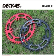 DECKAS 104BCD Oval 42/44/46/48/50/52T Sprocket Mountain Bike Sprocket MTB Chain Wheel Aluminum Narro