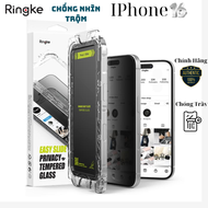 Combo 2 Kính Cường Lực Chống Nhìn Trộm RINGKE Easy Slide Privacy iPhone 16/ 15/ iPhone 16 Plus/ 15 P