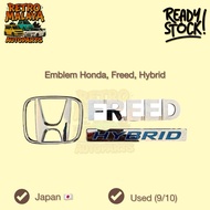 Emblem Honda Freed Hybrid