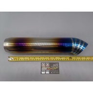 Tatinium Exhaust Muffler Tips Ekzos Tip Universal InLet 2.5 inch / OutLet 3 inch Ekzos Tip Triton Dm