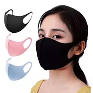 Ice SilkReady Stock Mouth Mask Breathable Unisex Ice Silk Cotton Face Mask Reusable Cotton Dust Mask