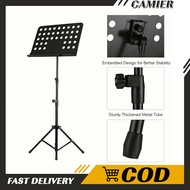 PORTABLE MUSIC SHEET STAND LYRICS STAND HEAVY DUTY MUSIC ACCESSORIES ADJUSTABLE FOLDING MUSIC STAND