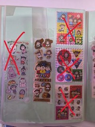 SANRIO stickers - Rururugakuen 舊版貼紙