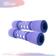 CLAIRA Aerobic Soft Foam Dumbell Barbell Fitness Barbell Girl Wanita 2x 1kg 12