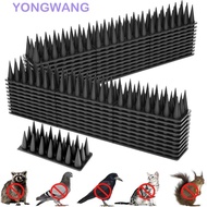 YONGWANG 8/12pcs Bird Scarer Repeller, Anti Climb Long Lasting Anti Bird Spike Strip, Spike Deterren
