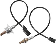 2 PCS Oxygen Sensor Upstream Downstream O2 Sensor Compatible with 2.0L 2.4L 2009-2015 Hyundai Santa