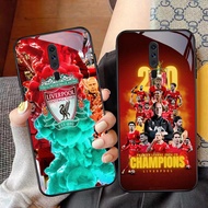 NC-51 Liverpool Team Kaca Glass Case For OPPO A5 A9 F11 A9X Reno 2F 2Z Pro
