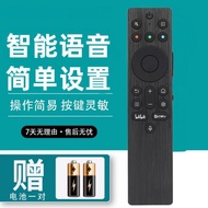 适用TCL雷鸟蓝牙语音遥控器RC802A RC801A JCB1 65 75 85Q10K PROFor TCL Thunderbird Bluetooth Voice Remote Control 