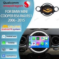 Android 15 Car Radio For BMW Mini Cooper R56 R60 R51 2006 - 2015 Mercedes Slk R170 Citroen C5 Benz E