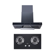 KITCHEN STUDIO ชุดครัว เครื่องดูดควัน KSHD-90-2C-BK + เตาแก๊ส KSHB-732G-1C