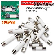 YUSENSS Ceramic Fuse, 0.2A-20A 250V Ceramic Tube Fuses,  5*20mm Boxed Fuse Kit