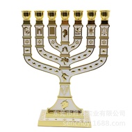 Candle Holder Gift Gift 7 Candle Holder Head Double-Sided Ready Stock Candle Holder Epoxy Crafts Gol