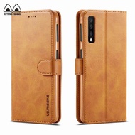 For Samsung Galaxy A70 A70S Wallet Case Luxury Magnetic Retro Flip Leather Phone Cover Bags For Sams