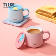 TYESO PALETTE INSULATED COFFEE MUG 2.0 CERAMIC COATED INTERIOR 12OZ