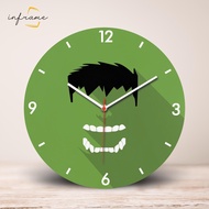 Marvel Hulk Superhero Wall Clock - Hulk Clock