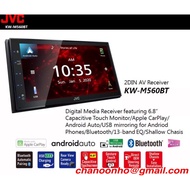 JVC KW-M560BT 6.8" APPLE CARPLAY/ANDROID AUTO/BLUETOOTH AV RECEIVER