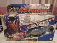 萬代日版假面騎士甲斗 gatack zecter dx腰帶 鋼斗嘎嘎密 東西如圖