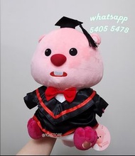 🎓現貨❣️ Loopy 畢業公仔  正品💢 20cm/30cm 正品公仔‼️  可加 畢業帽 畢業袍 loopy花束 loopy捲髮器 loopy公仔花束  loopy現貨  ZANMANG LOOP