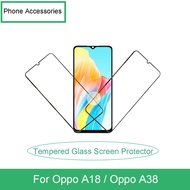For Oppo A18 / Oppo A38 Cellphone Tempered Glass Screen Protector Accessory Parts