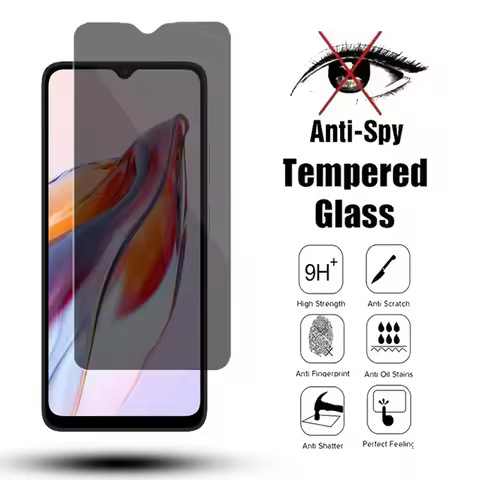 Privacy Tempered Glass For Vivo Y21S Y76 Y25 Y1S Y22S Y32 Y35 4G 5G Screen Protector